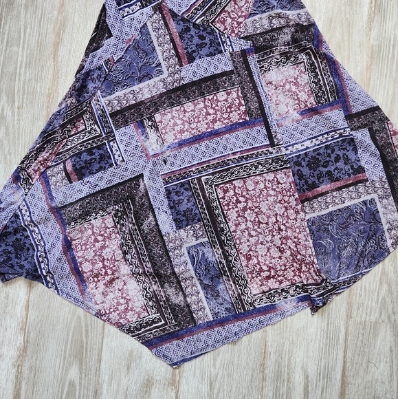 Simply Vera by Vera Wang Sleeveless Asymmetrical Chiffon Dress – Sz S - Picture 3 of 8